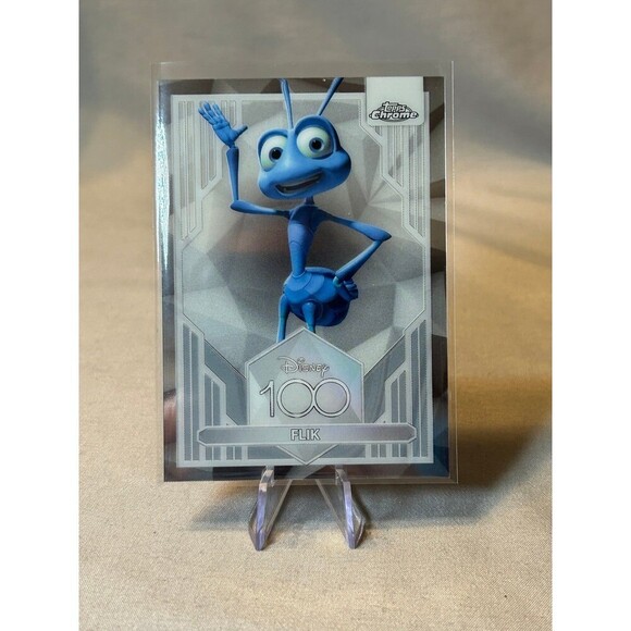 Topps Chrome Disney 100 Bugs Life Flik Collectible Card - Picture 1 of 2
